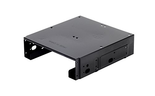 SilverStone SST-SDP10B - Einbaurahmen 5.25" mit Halterung für 1x 3.5" und 2x 2.5" HDD/SSD von SilverStone Technology