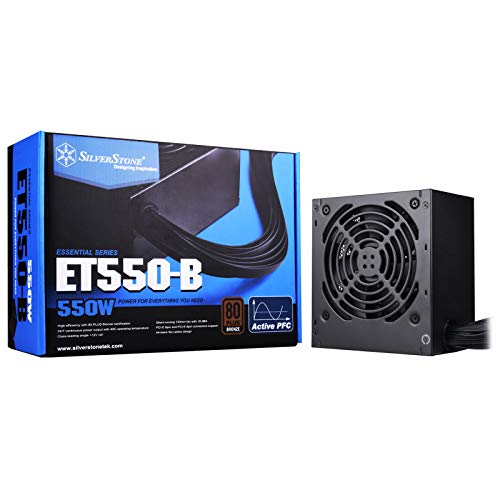 Silverstone SST-ET550-B v1.2 ATX Netzteil 80 Plus Bronze - 550 Watt von SilverStone Technology