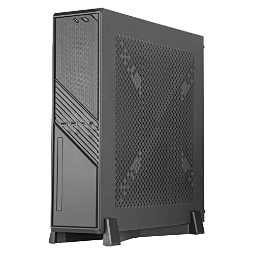 Silverstone SST-ML12B - Milo12 schmales und kompaktes Mini-ITX-Gehäuse - ML12 von SilverStone Technology