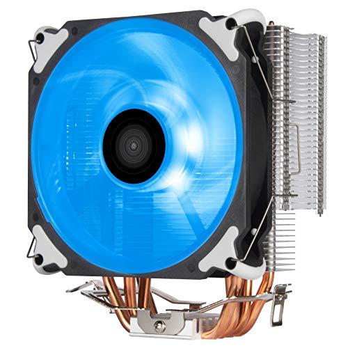 Silverstone TechnologyAR12-RGB Argon-Serie CPU-Luftkühler 120-mm-PWM-RGB-Lüfter Kompatibel mit Intel LGA 115x/1200/1366/2011/2066 und AMD-Sockel AM4/AM3/AM2/FM2/FM1, SST-AR12-RGB von SilverStone Technology