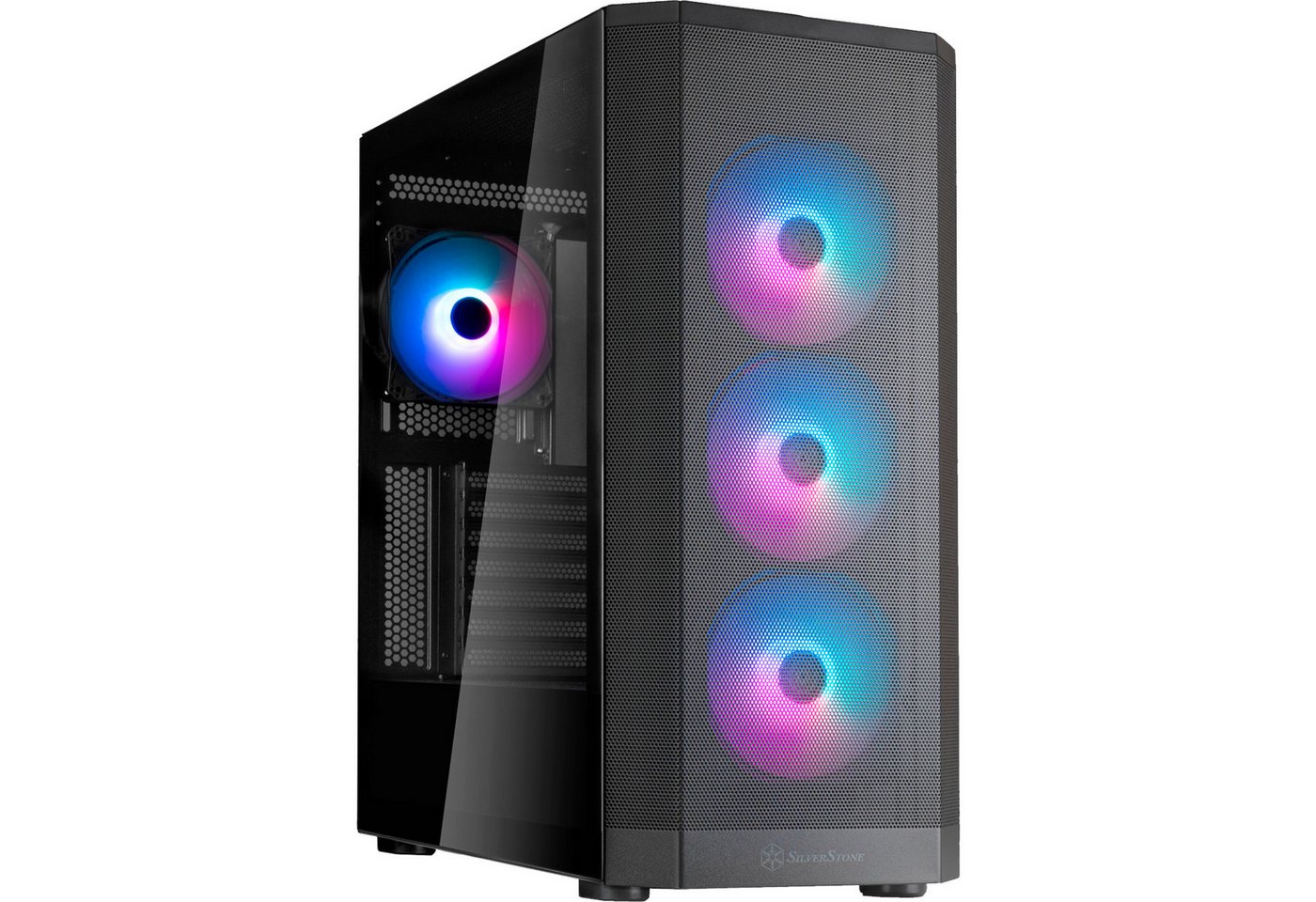 Silverstone PC-Gehäuse SilverStone FARA 514X, Tower-Gehäuse, (Tempered von Silverstone