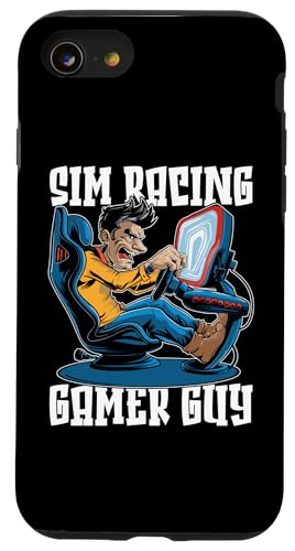 Hülle für iPhone SE (2020) / 7 / 8 Rennspiel Rennsimulation - Racer Sim Racing von Sim Racing Geschenke & Ideen