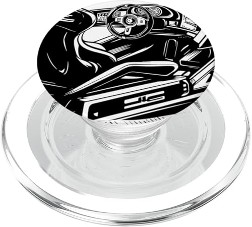 Sim Racer Rennspiel Rennsimulation - Sim Racing PopSockets PopGrip für MagSafe von Sim Racing Geschenke & Ideen