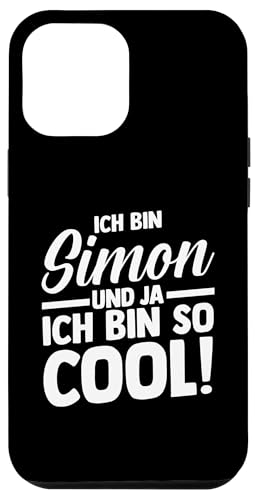 Hülle für iPhone 13 Pro Max Vorname Simon von Simon Geschenk