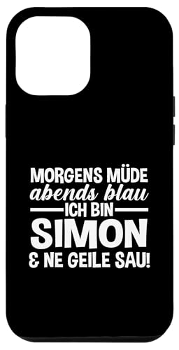 Hülle für iPhone 14 Plus Vorname Simon von Simon Geschenk