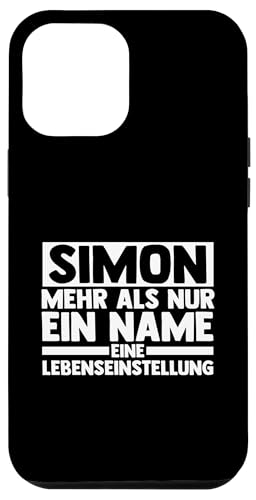 Hülle für iPhone 15 Plus Vorname Simon von Simon Geschenk