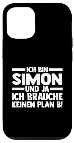 Hülle für iPhone 15 Pro Vorname Simon von Simon Geschenk