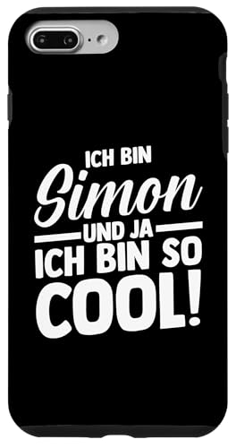 Hülle für iPhone 7 Plus/8 Plus Vorname Simon von Simon Geschenk