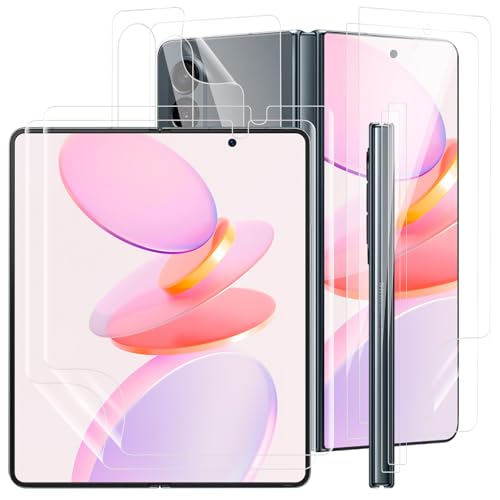 2 Sätze für Panzerglas für Samasung Galaxy Z Fold 4 Schutzfolie, HD Weich TPU Kratzfest Bildschirmschutz für Samsung Fold 4 Schutzglas, Selbstheilende Anti-Öl Displayfolie für Z Fold 4 Displayschutz von Simply Speakers