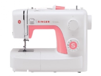 SINGER Simple 3210, Weiß, Manuelle Nähmaschine, Sägen, 4 Step, Mechanisch, 420 mm von Singer