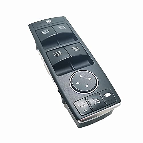 Fensterheber Schalter,Electric Fenster Schalter 1669054400 Electric Power Master Window Switch Button Fit Verwendung for Mercedes Fit Verwendung for Benz X156 W176 W246 X166 GLS GLA Klasse A M Class P von SinseD