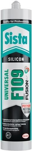 12 Stk. Sista Silikondichtstoff F109 Fusion anthrazit 300 ml Kartusche von Sista