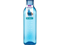 Sistema - Large Square Bottle 1l - Ocean blue von Sistema