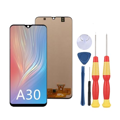 SiuVorZhi LCD Display Kompatibel mit Samsung Galaxy A30 A305 SM-A305F A305FN A305G LCD Display Touchscreen Montage Reparatur Ersatzteile mit Werkzeug von SiuVorZhi