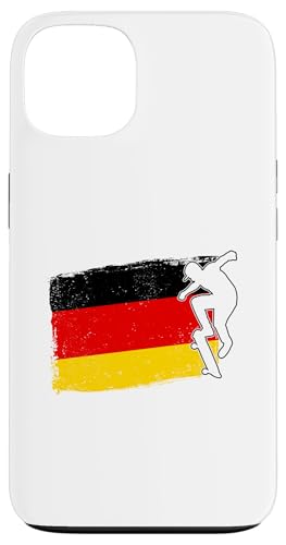 Skater Deutschland Flagge Skateboard Hülle für iPhone 13 von Skating Skater Skate Skateboarder Skateboard