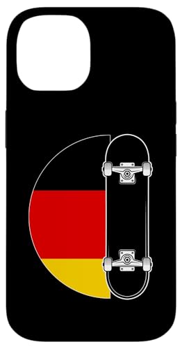 Skater Deutschland Flagge Skateboard Hülle für iPhone 14 von Skating Skater Skate Skateboarder Skateboard