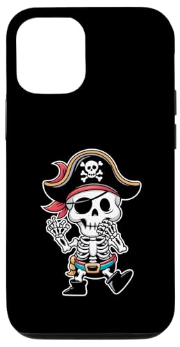 I'm A Pirate Skelett Knochen Happy Halloween Eve Hülle für iPhone 12/12 Pro von Skeleton Bone Spooky Scary Halloween Skeletal