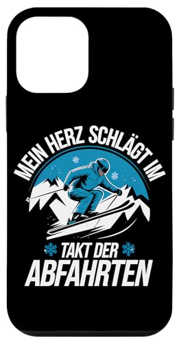 Hülle für iPhone 12 mini Mein Herz Schlägt Takt Der Abfahrten Ski Fahrer Skifahren von Ski Fahren Skifahrer Ski Urlaub Sport Skiern