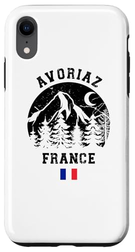 Hülle für iPhone XR Avoriaz Frankreich Alpen Skigebiet Alpen Ski Alpen Skigebiet Französische von Ski Mountains Souvenir Shop