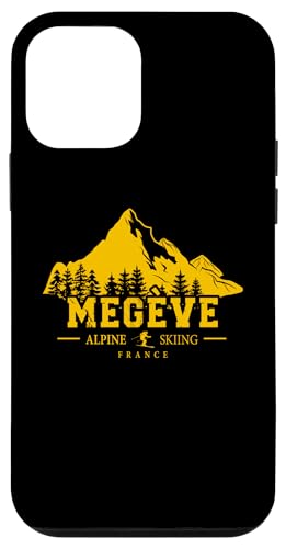 Hülle für iPhone 12 mini Megève France Skigebiet Ski Alpin Französische Alpen von Skiing Mountains Souvenir Shop