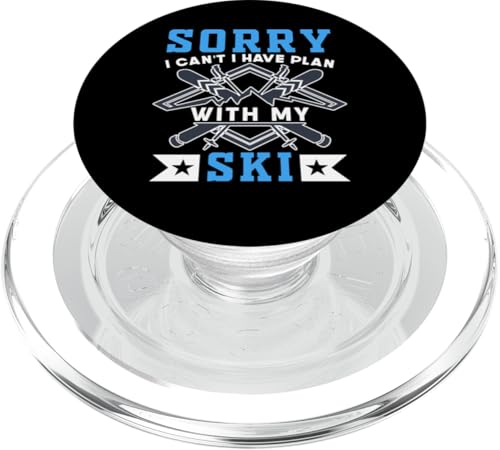 Skifahren Sport Lustiges Skitraining Wettbewerb PopSockets PopGrip für MagSafe von Skiing Sports