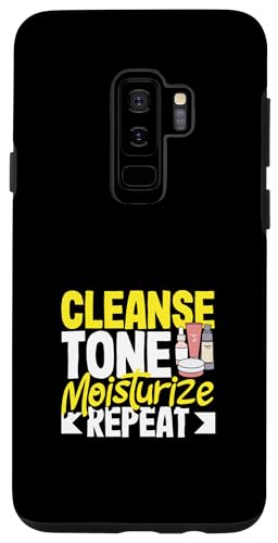 Hülle für Galaxy S9+ Cleanse Tone Moisturize Repeat Funny Skin Kosmetikerin von Skin Esthetician Skin Care Facialist Apparel Gifts