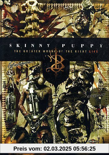 Skinny Puppy - The Greater Wrong of Right (live) (2 DVDs) von Skinny Puppy