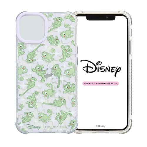 Skinnydip Disney Pascal Camouflage – Schutzhülle für iPhone 15, stilvolle & stoßfeste Cartoon-Abdeckung, schlank & leicht, rutschfest, niedlich, Schutzhülle, Geschenk für Mädchen, kompatibel mit von Skinnydip