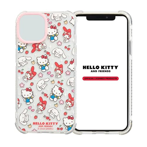 Skinnydip Hello Kitty & Friends – Hülle für iPhone 16 Plus, stylische & stoßfeste Cartoon-Abdeckung, schlank & leicht, rutschfest, niedlich, Schutzhülle, Geschenk für Mädchen, kompatibel mit iPhone von Skinnydip