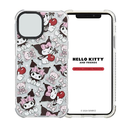 Skinnydip Kuromi Teddy Schutzhülle für iPhone 14, stylische und stoßfeste Cartoon-Abdeckung, schlank und leicht, rutschfest, niedlich, Geschenk für Mädchen, kompatibel mit iPhone von Skinnydip