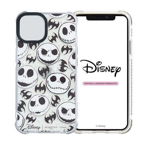 Skinnydip Nightmare Before Christmas Jack – Hülle für iPhone 16, stilvolle & stoßfeste Cartoon-Hülle, schlank & leicht, niedliche Schutzhülle, Geschenk für Mädchen, kompatibel mit iPhone von Skinnydip