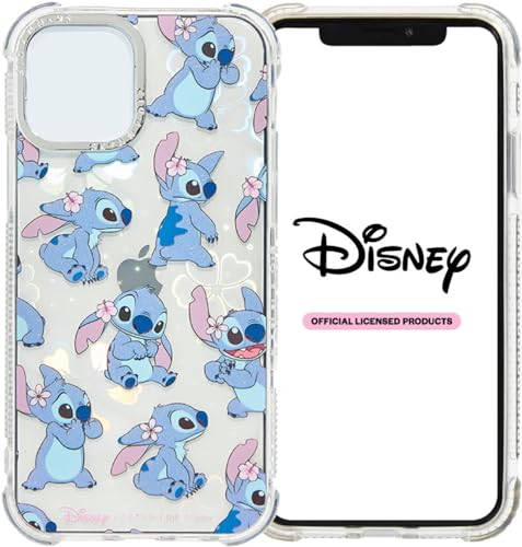 Skinnydip Stitch Tropical – Hülle für iPhone 16 Pro Max Cover, stilvoll & stoßfest, Cartoon-Cover, schlank & leicht, rutschfest, niedlich, Schutzhülle, Geschenk für Mädchen, kompatibel mit iPhone von Skinnydip