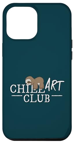 Hülle für iPhone 12 Pro Max Chill Art Club! Prokrastinierendes Faultier Nichts Tun von SkizzenMonsters Lässige Faultiere