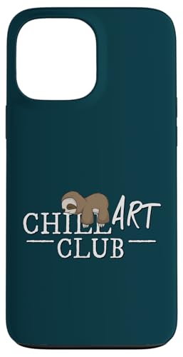 Hülle für iPhone 13 Pro Max Chill Art Club! Prokrastinierendes Faultier Nichts Tun von SkizzenMonsters Lässige Faultiere