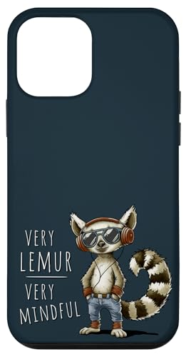 Hülle für iPhone 12 mini Demure? Very Lemur, Very Mindful! Witziges Trend Meme Fun von SkizzenMonsters Schrullige Viecher