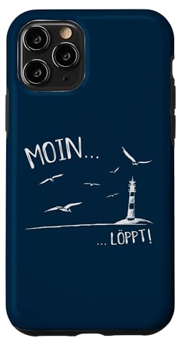 Hülle für iPhone 11 Pro Leuchtturm & Möwen Nordsee Ostsee Moin Löppt von Skizzenmonster Maritime Meer Shirts