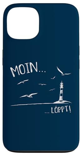 Hülle für iPhone 13 Leuchtturm & Möwen Nordsee Ostsee Moin Löppt von Skizzenmonster Maritime Meer Shirts