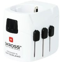 SKROSS World Adapter Pro Light USB 3-pol. von Skross