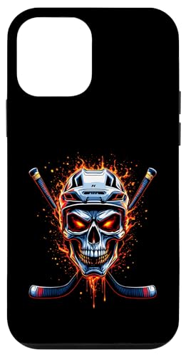 Hülle für iPhone 12 mini Totenköpfe Eishockey Sport Halloween Herren Damen von SkullsAxis1