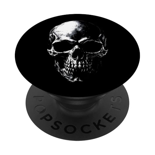 Totenköpfe Skelett Halloween Herren Damen PopSockets Klebender PopGrip von SkullsAxis1