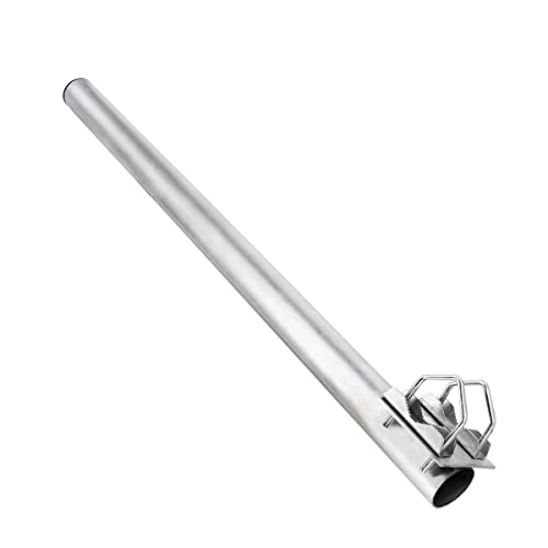 SkyRevolt Balkon-Halter 50cm Ø 60mm Stahl SAT Mast Geländerhalter Satelliten-Schüssel Ausleger Mastaufsatz Verlängerung von SkyRevolt