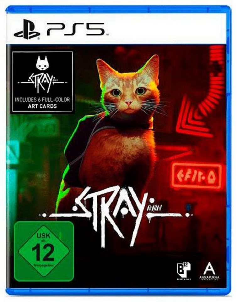 Stray Streuner Playstation 5 PlayStation 5, EU Version- Spielbar auf jeder europäischen Playstation 5 von Skybound Games