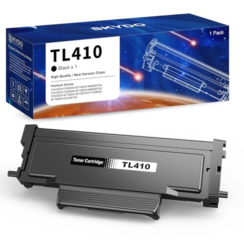 Toner TL410 für PANTUM TL-410 TL-410H Tonerkartusche Schwarz Kompatibel mit PANTUM P3018DW P3308DN M7108DW M7108DN M6808FDW M7208FDW M7308FDW Series Drucker von Skydo