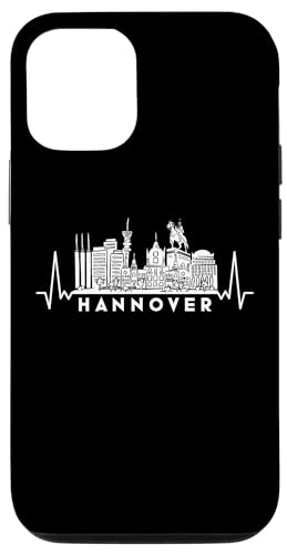 Hülle für iPhone 13 Herzschlag Skyline Deutschland Hannover von Skyline-City-Vacation-Travel Accessory Gift Shirt
