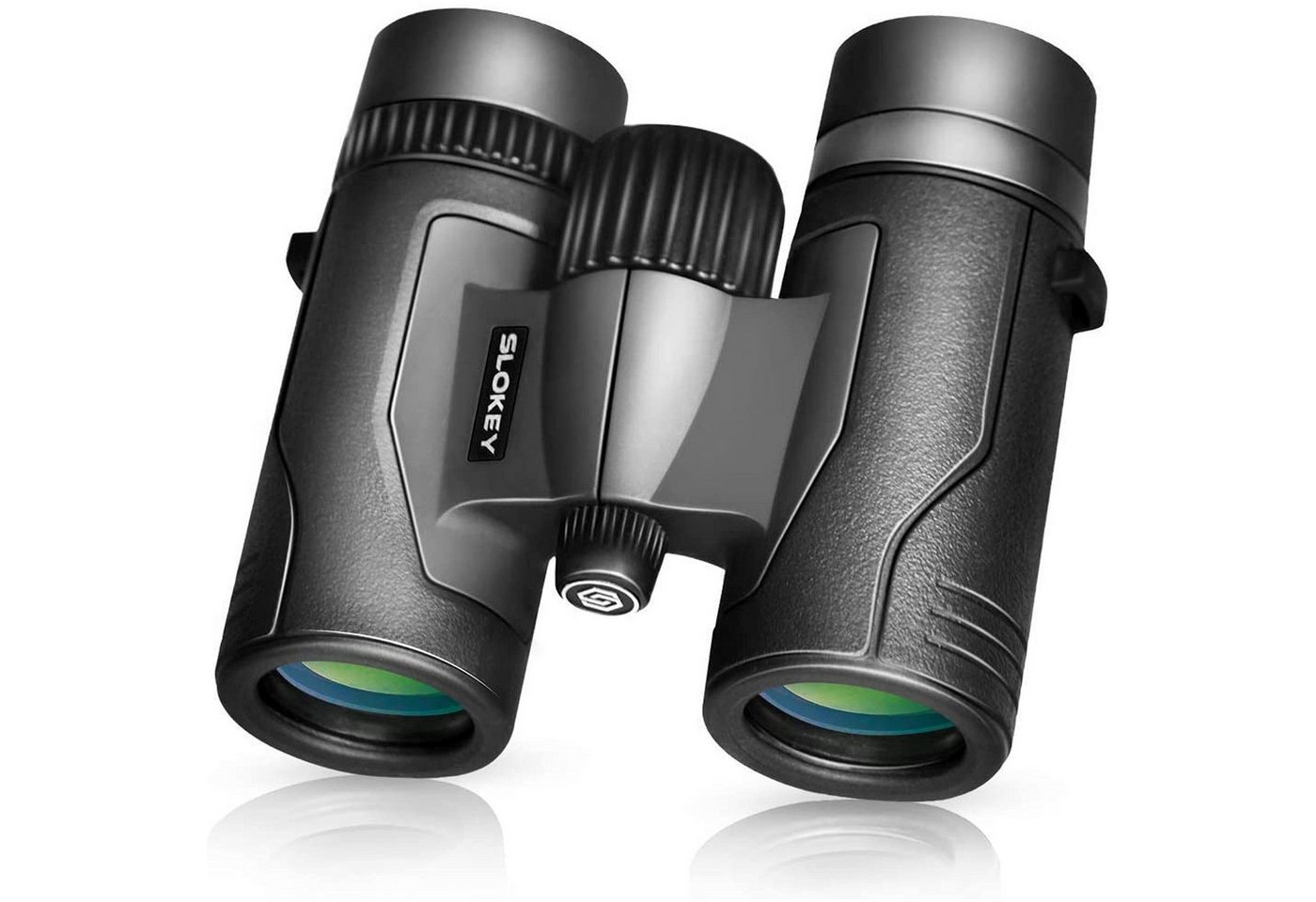 Slokey Discover The World 8x32 Compact Binoculars for Adults – Best Bird Watching Binoculars Binocular von Slokey Discover The World