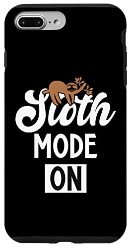 Hülle für iPhone 7 Plus/8 Plus Lustiges Faultier-Design für Männer und Frauen, Faultier-Liebhaber von Sloth Gift Lazy Shirts Men Women Kids