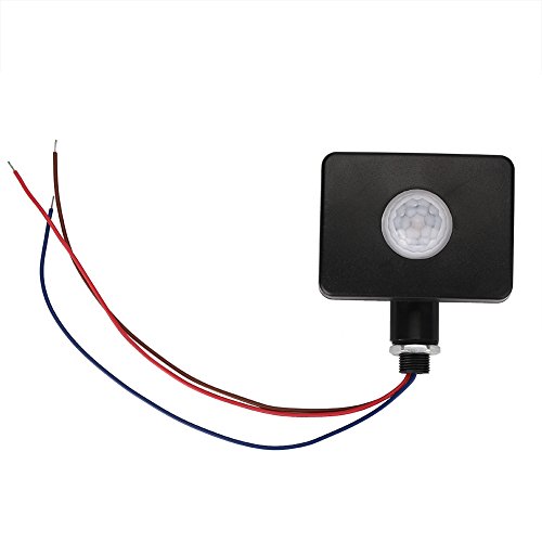 Bewegungsmelder 90~250V PIR Körper Bewegung Infrarot Sensor Glühbirne Schalter 180 Grad Drehbare Automatische EIN/Aus Intelligenter Schalter für Hausgarten Lampe von Smandy