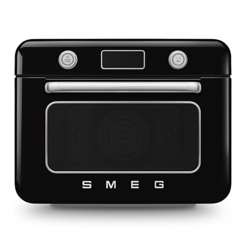 Smeg COF01BLEU Mini-Backofen Vintage, schwarz von Smeg