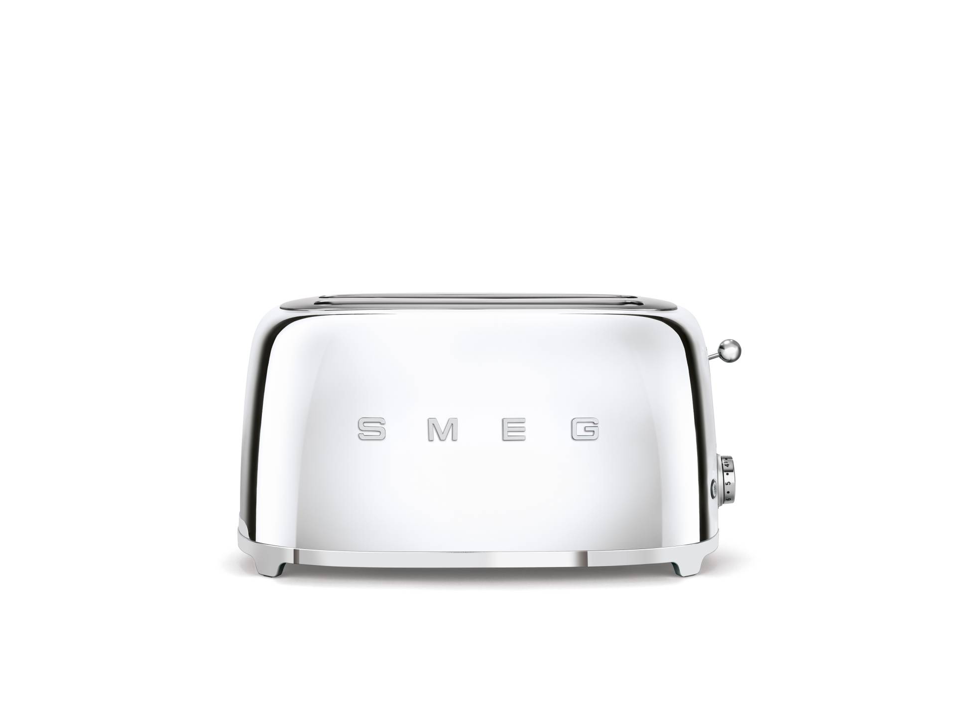 Smeg Toaster 2-Schl. Lang 50&#039;s Retro Style TSF02SSEU Edelstahl von Smeg