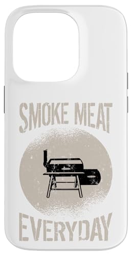 Grill Grillmeister Smoker Smoken Räuchern Grillen Hülle für iPhone 14 Pro von Smoke Meat Smoken